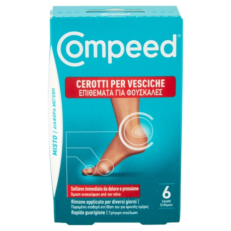 Compeed Cerotti per Vesciche Misto 6 pz